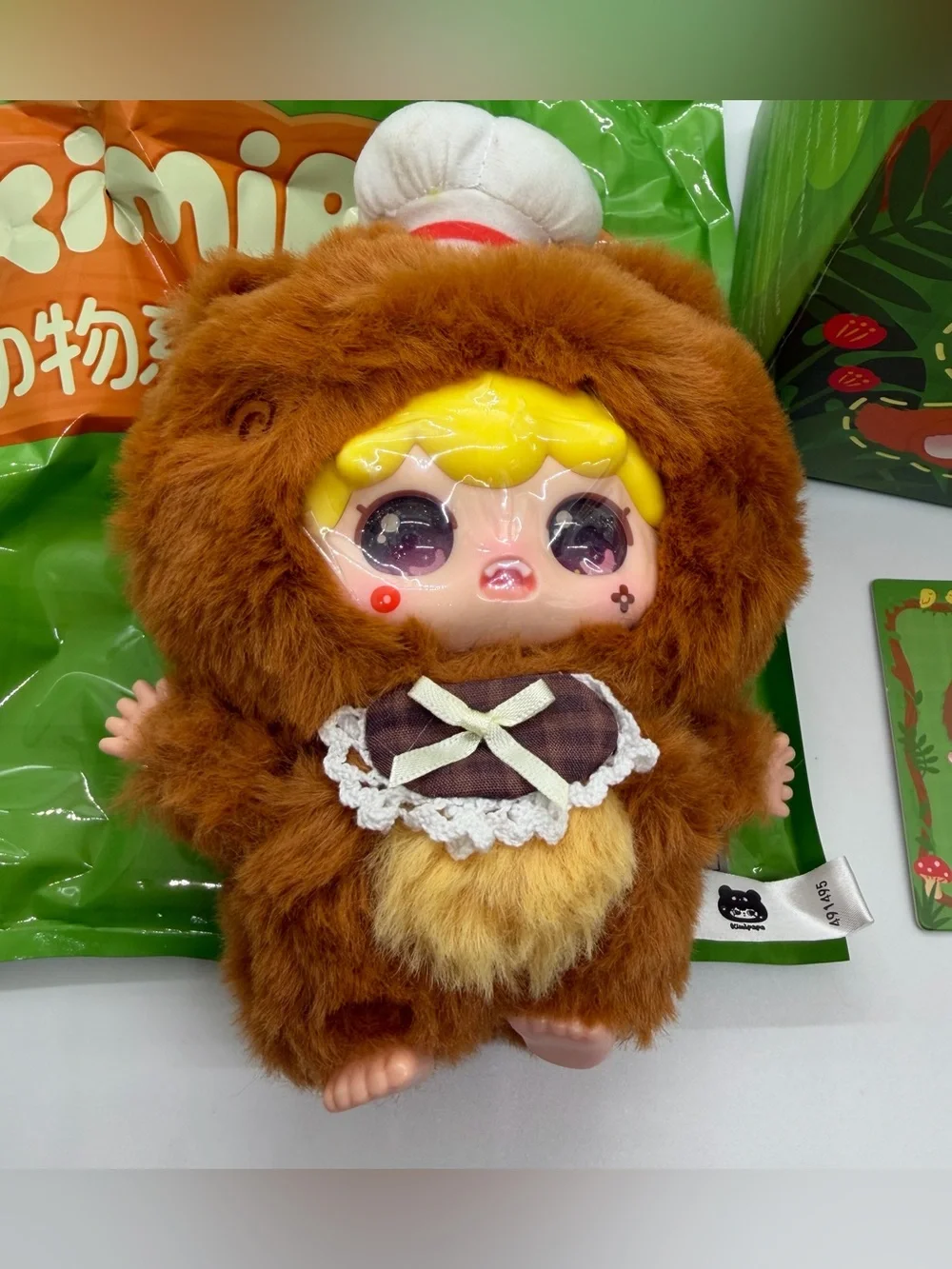 Kimipapa Animal Plush Confirmed Munchy Cub Plush Pendant Keychain